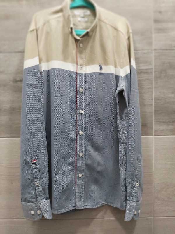 U.s.polo assn. Śliczna koszula nowa slim fit xs