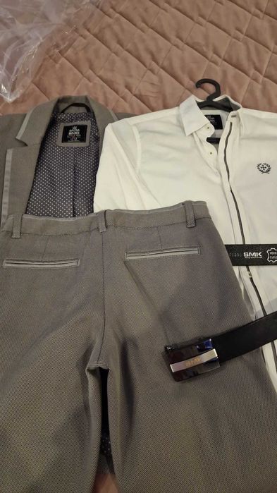 Conjunto Fato/Camisa/Cinto SMK