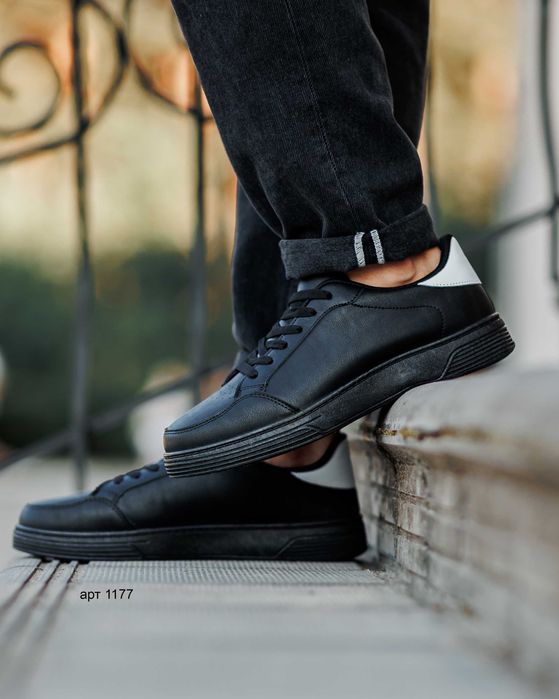 Кеди чоловічі 41-46 Classic Ked Black  / Кеды мужские