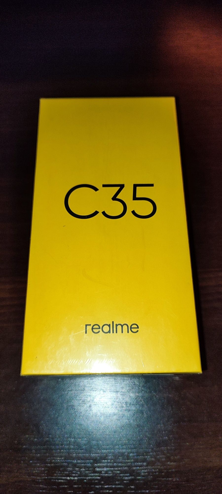 Realme C35 4/64 Glowing Black / czarny / Nowy, folia, gwarancja