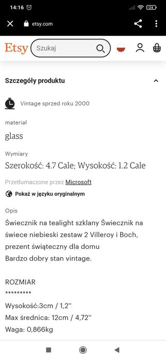 Świeczniki Villeroy & Boch Polecam