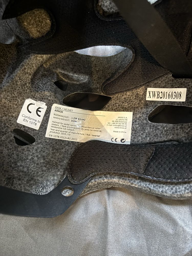 Kask rowerowy Kross 58-61 cm