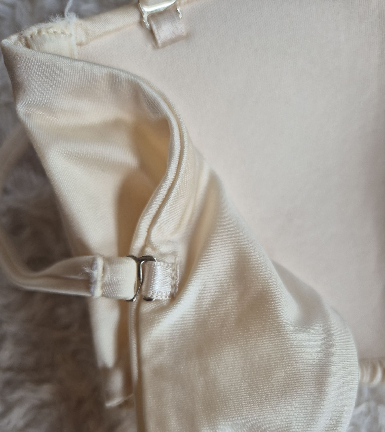 Kostium kąpielowy Calzedonia M 80B/75C/70D Shiny satin Coco white