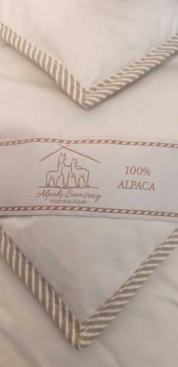 Kołdra luksusowa z wełny Alpaki  100 % Alpaka