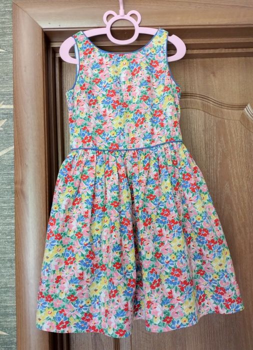 Яскрава сукня Polo Ralph Lauren 6 р плаття сарафан з квітковим принтом