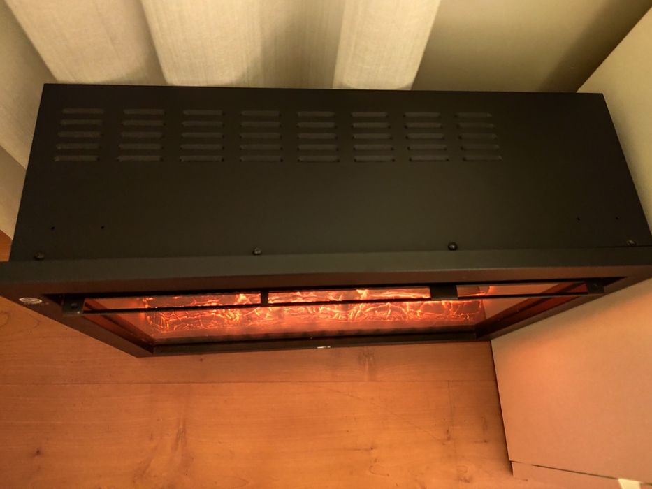 Aquecedor tipo lareira