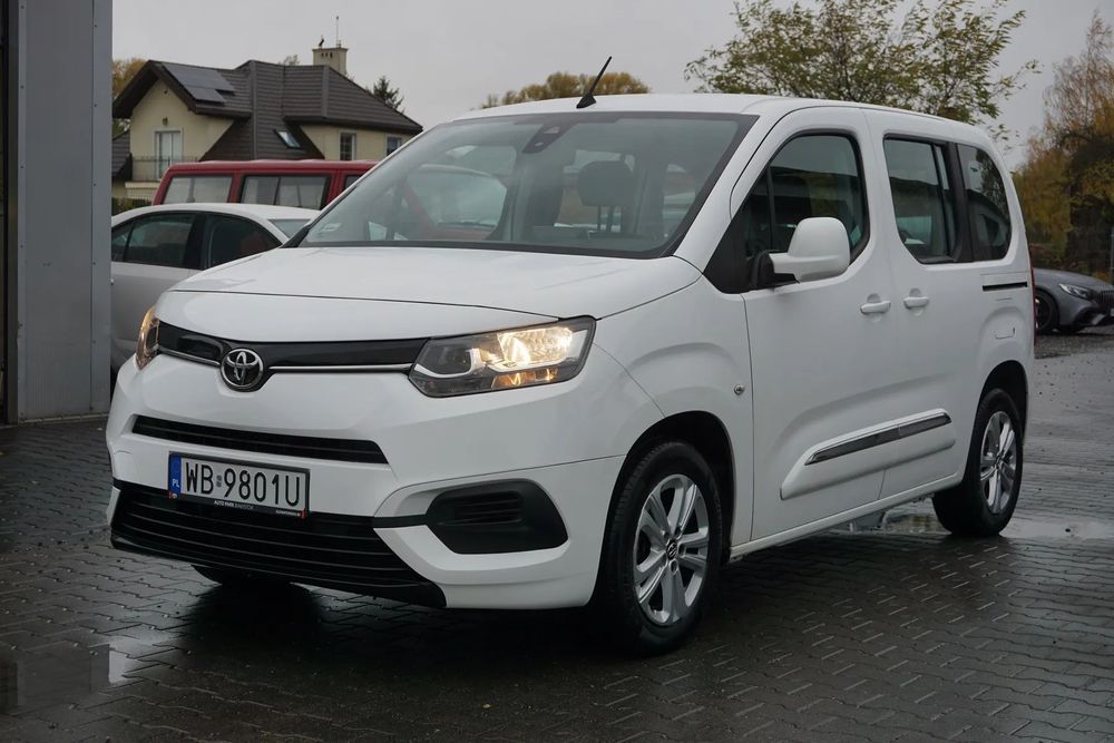 Toyota Proace City Verso Salon Polska, WYPRZEDAŻ FLOTY, Serwis ASO, Faktura Vat 23%