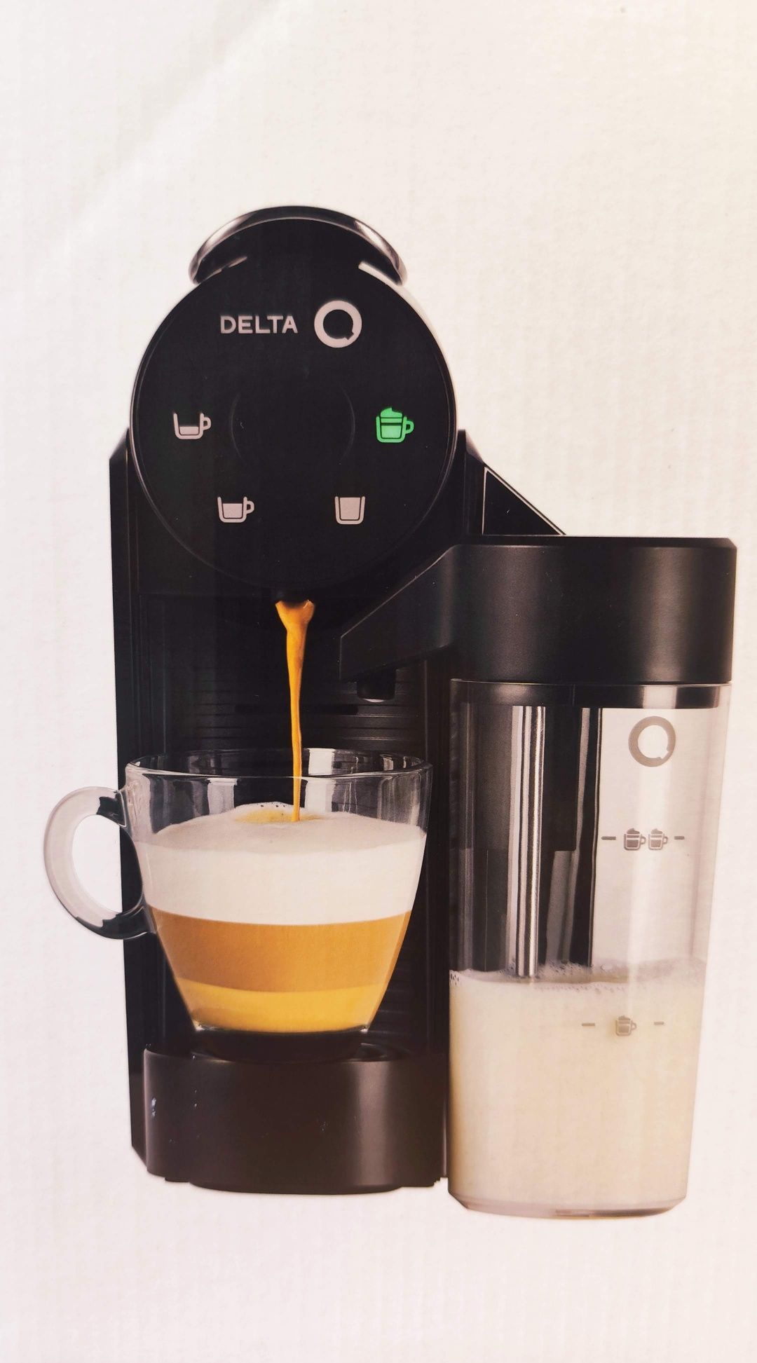 Ekspres kapsułkowy Delta Q Mini MilkQool
MILKQOOL