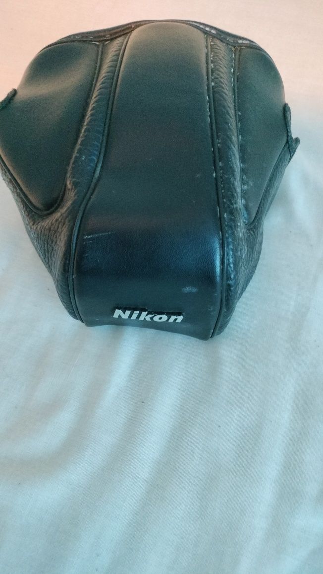 Capa de pele antiga Máquina fotográfica Nikon F 801 s