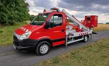 Iveco Daily 35S11 zwyżka, podnośnik koszowy multitel mx 170,GSR,ISOLI
