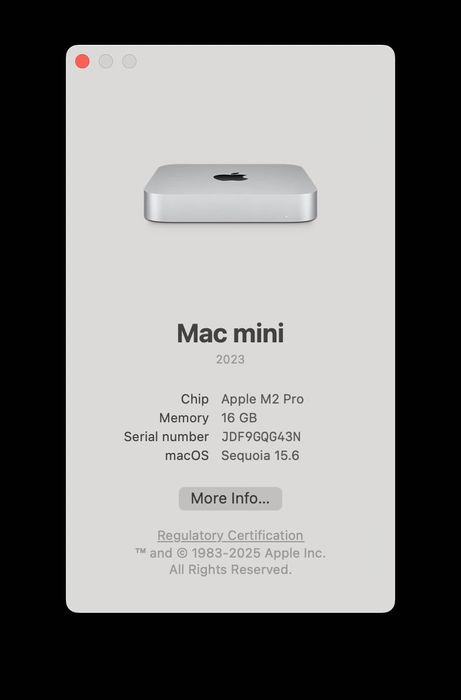 Mac Mini z M2 Pro