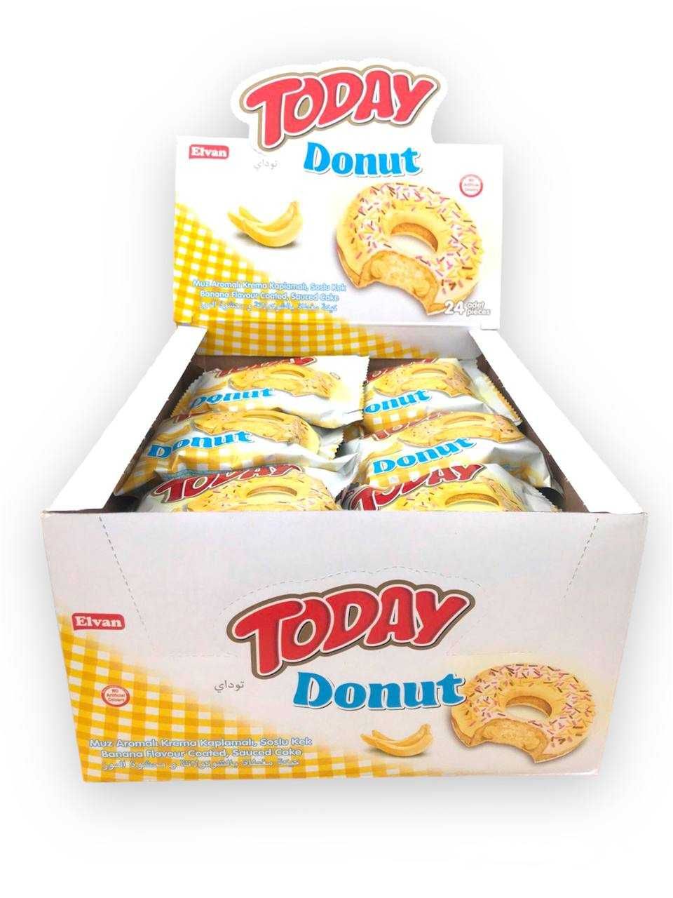 Пончик Today donut TM Elvan, Турция 24шт/уп