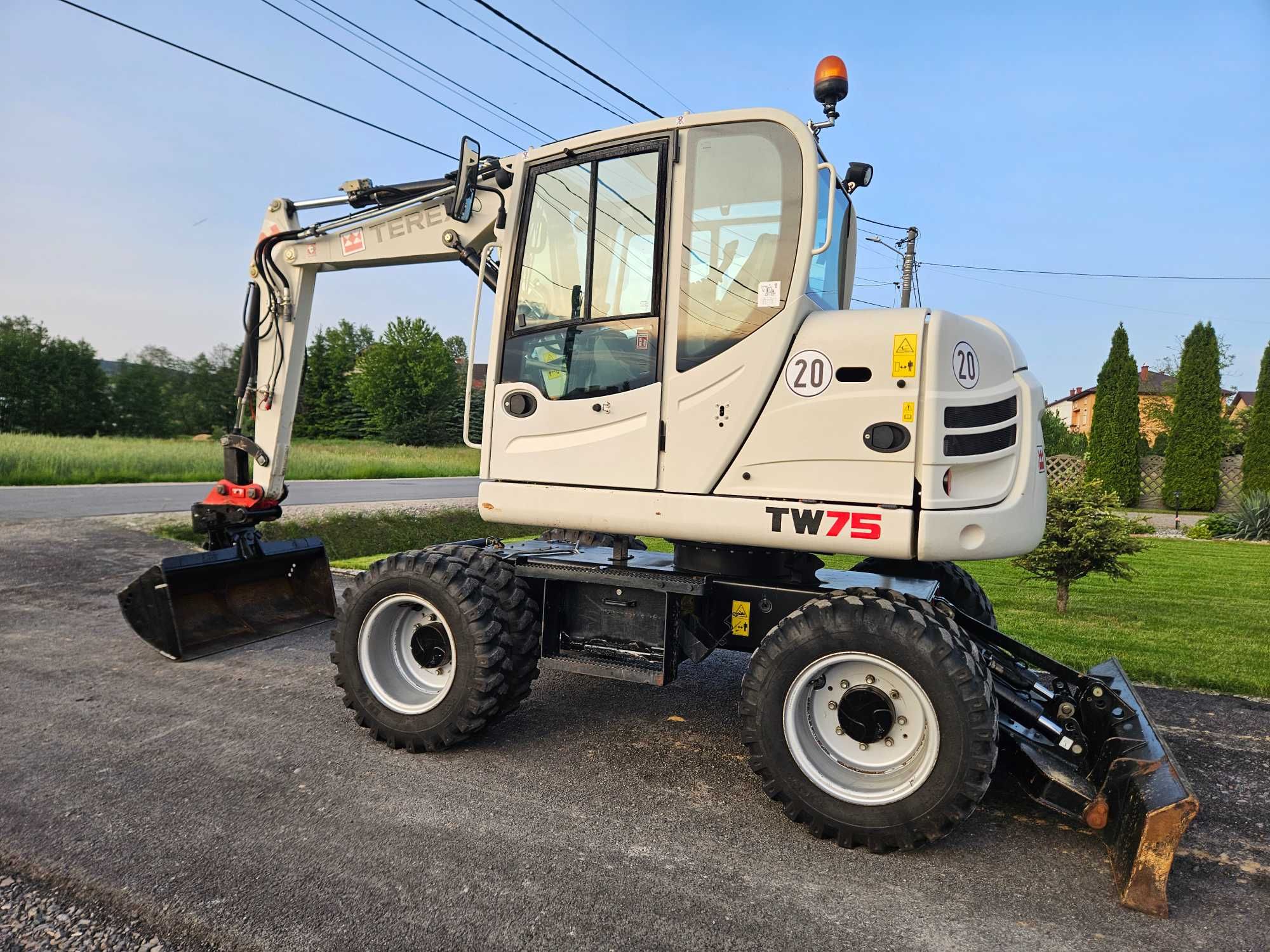 Terex TW75 Koparka Kołowa TW85 TW110