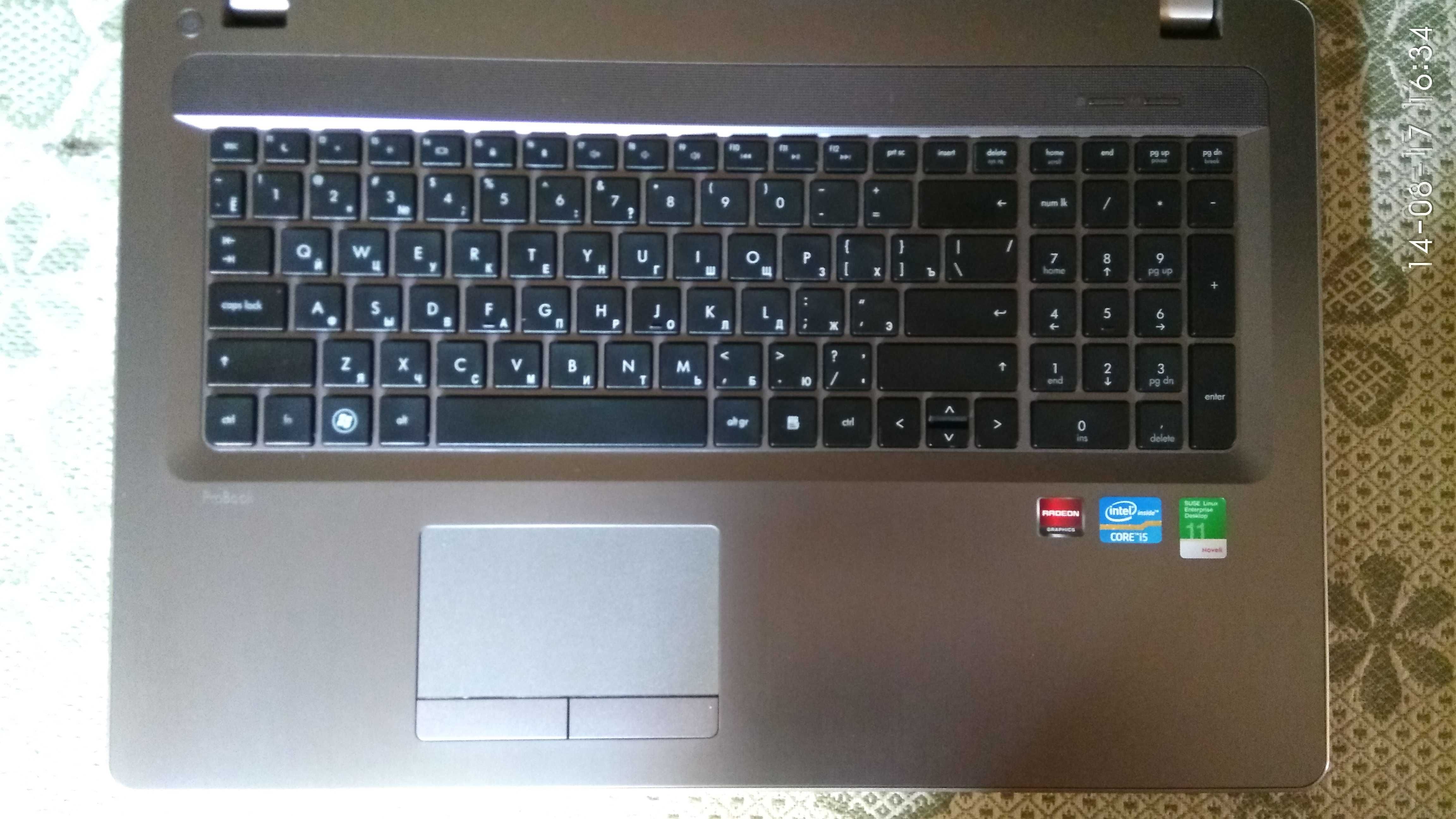 Ноутбук "HP" ProBook 4730s (б/у) + фирменная сумка (новая)