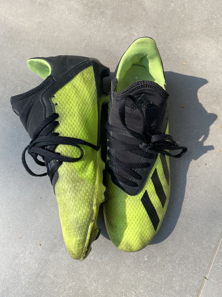 Buty piłkarskie korki adidas zielone