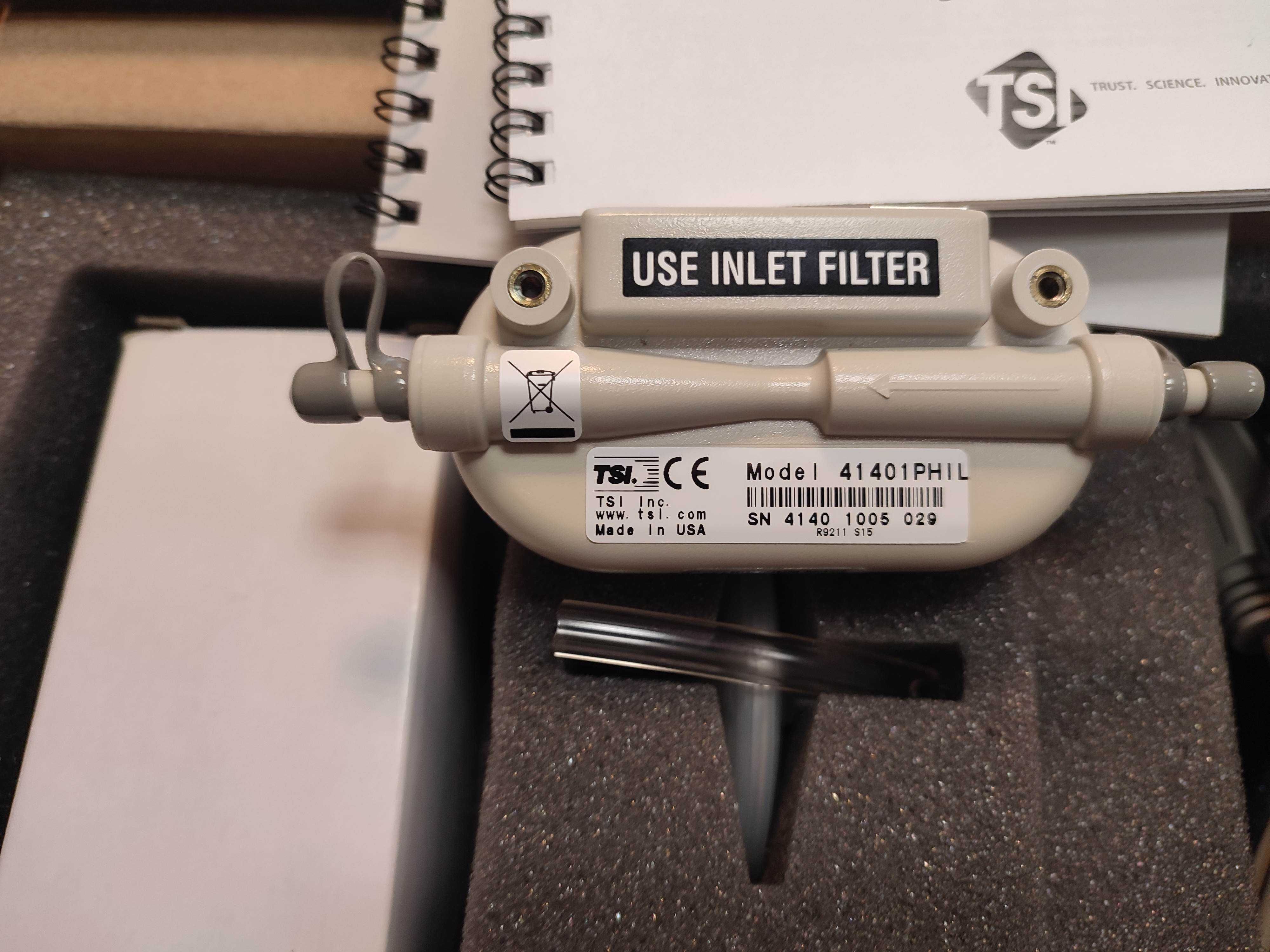 Прилад вимірювання теплового масового расходомера TSI 4140 Philips