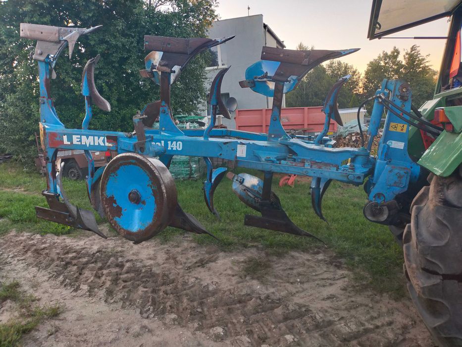 Pług 3 skibowy Lemken Opal 140 obr. hydraulicznie oryginał z Niemiec