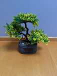 Sztuczne drzewoko bonsai w doniczce, 25 cm, nowe