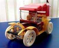 Машинка игрушечная на батарейках (Времён СССР)