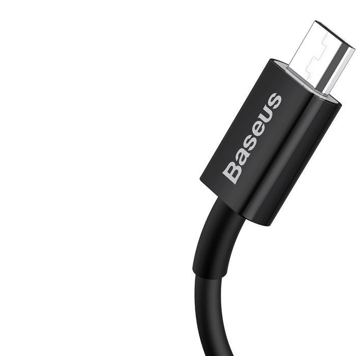 Baseus Superior kabel przewód USB - micro USB 2A 1m czarny