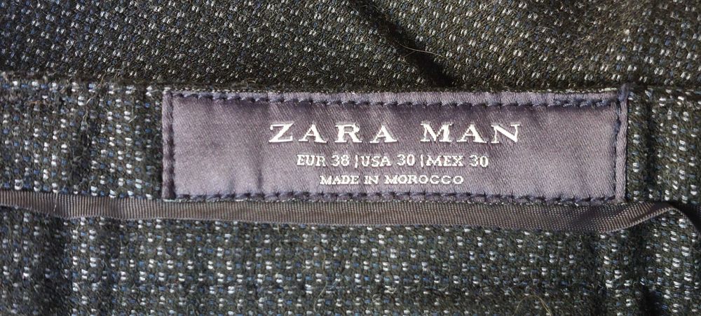 Calças Pretas Zara 38 (Homem)