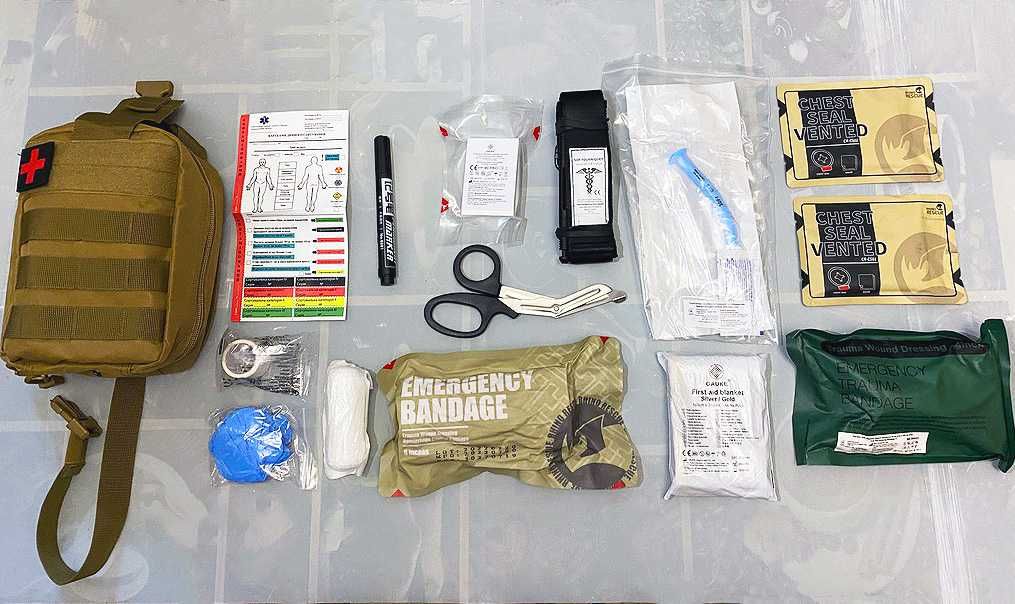 Аптечка боевая тактическая военная / First AID KIT MED BAG IFAK