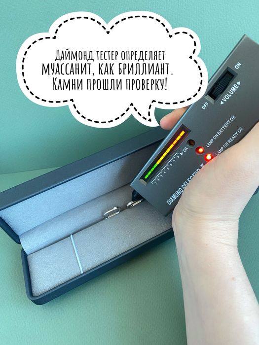 New! Серебряные сережки с бриллиантами