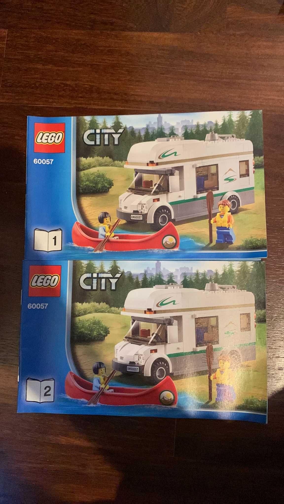 Lego City Caravana (4435) e Lego City Autocaravana (60057)