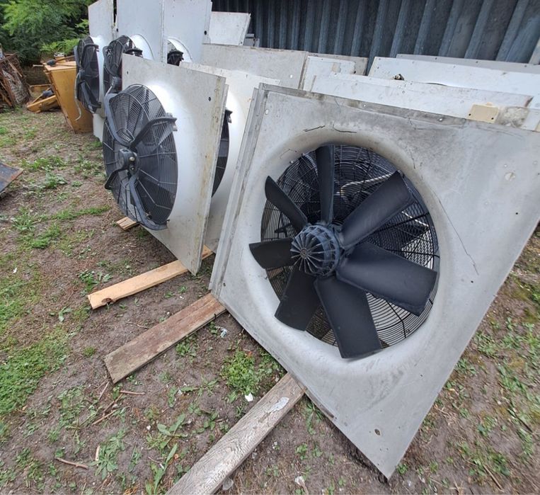 Wentylator osiowy przemyslowy wyciagowy ziehl abegg suszarnia kurnik