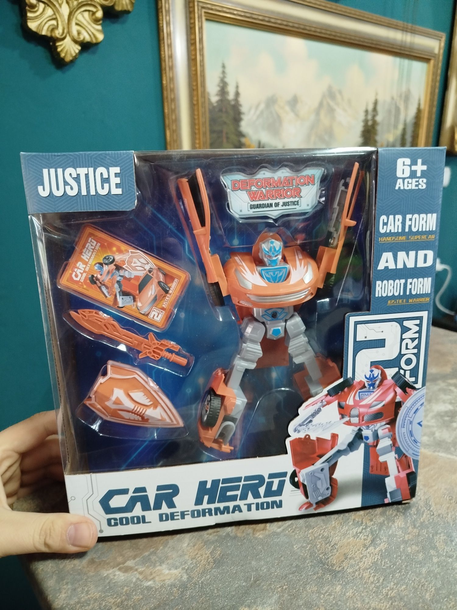 Robot zabawka Transformers