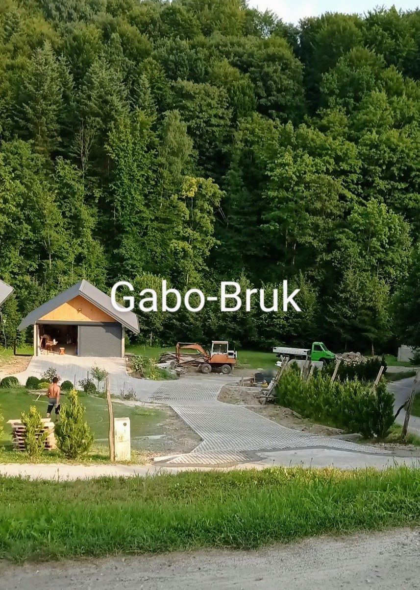 Układanie kostki brukowej GABO-BRUK