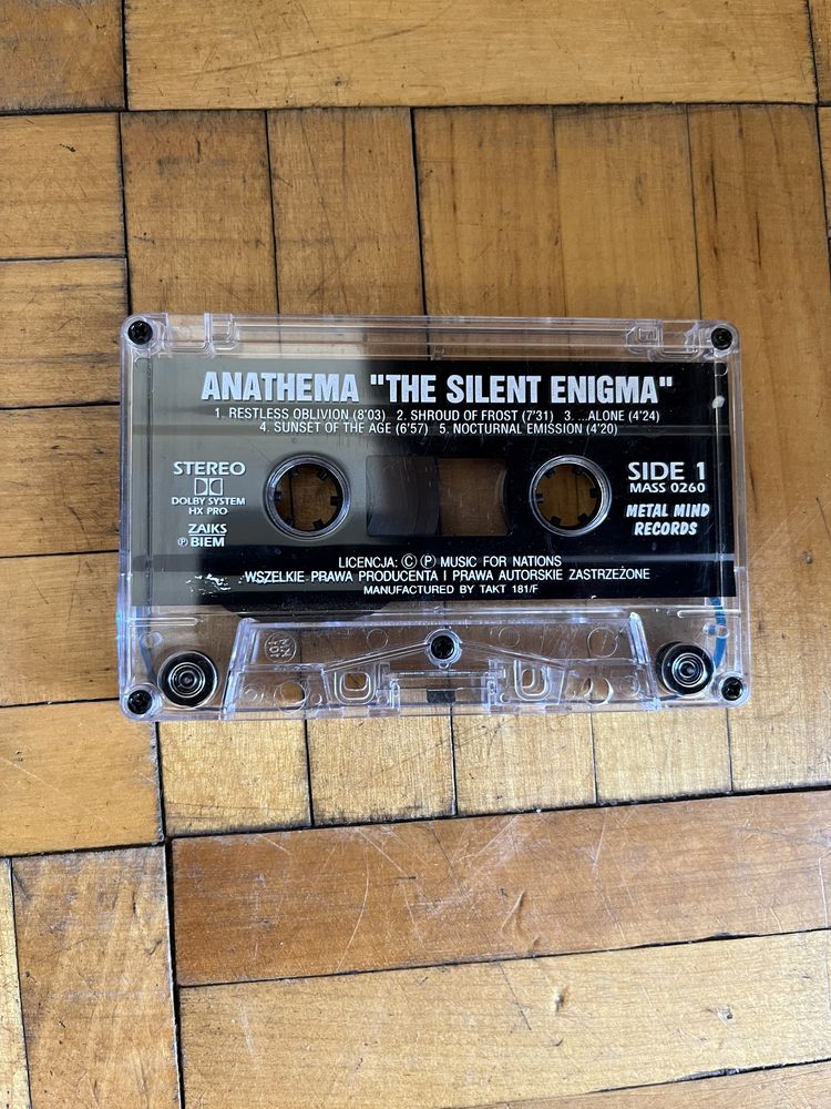 Anathema - The silent enigma - kaseta magnetofonowa