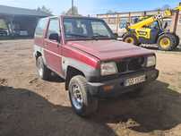 Daihatsu Feroza 1.6, gaz