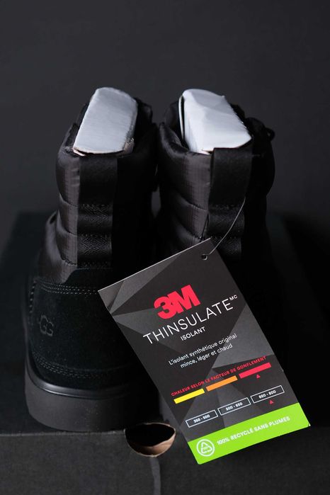 Чоловічі угги UGG Classic Mini Lace-Up Weather Black 41 42