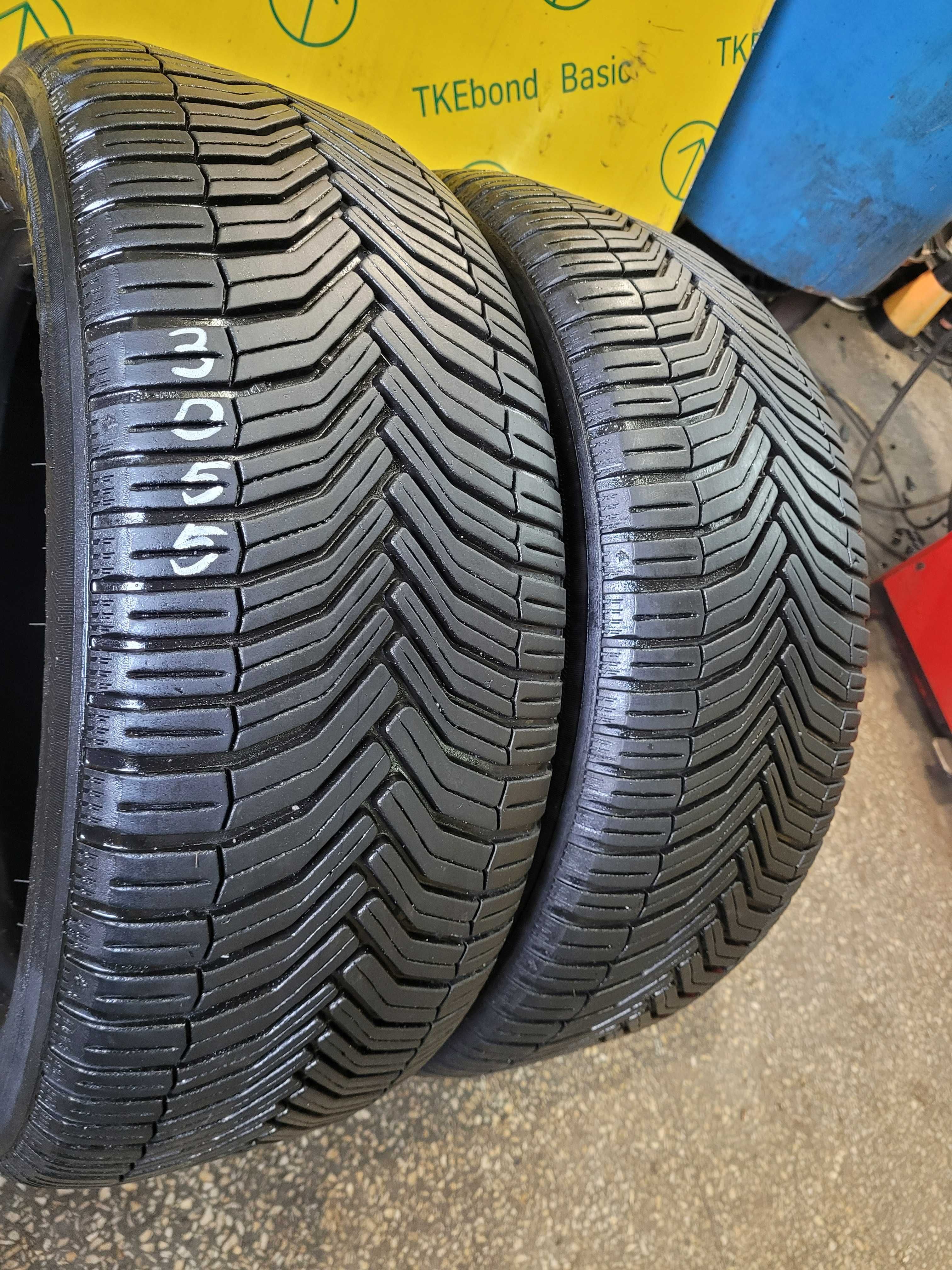 Opony Całoroczne 215/55R16 Michelin CrossClimate + 2sztuki Montaż