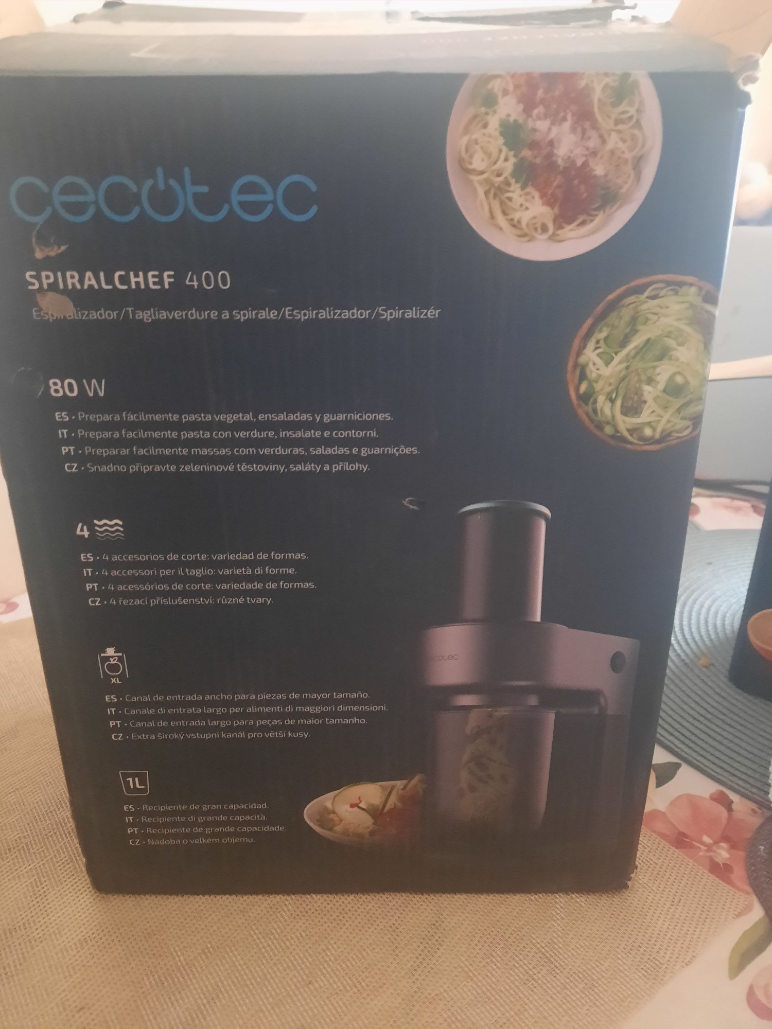 Szatkownica Cecotec SpiralChef 400 80 W