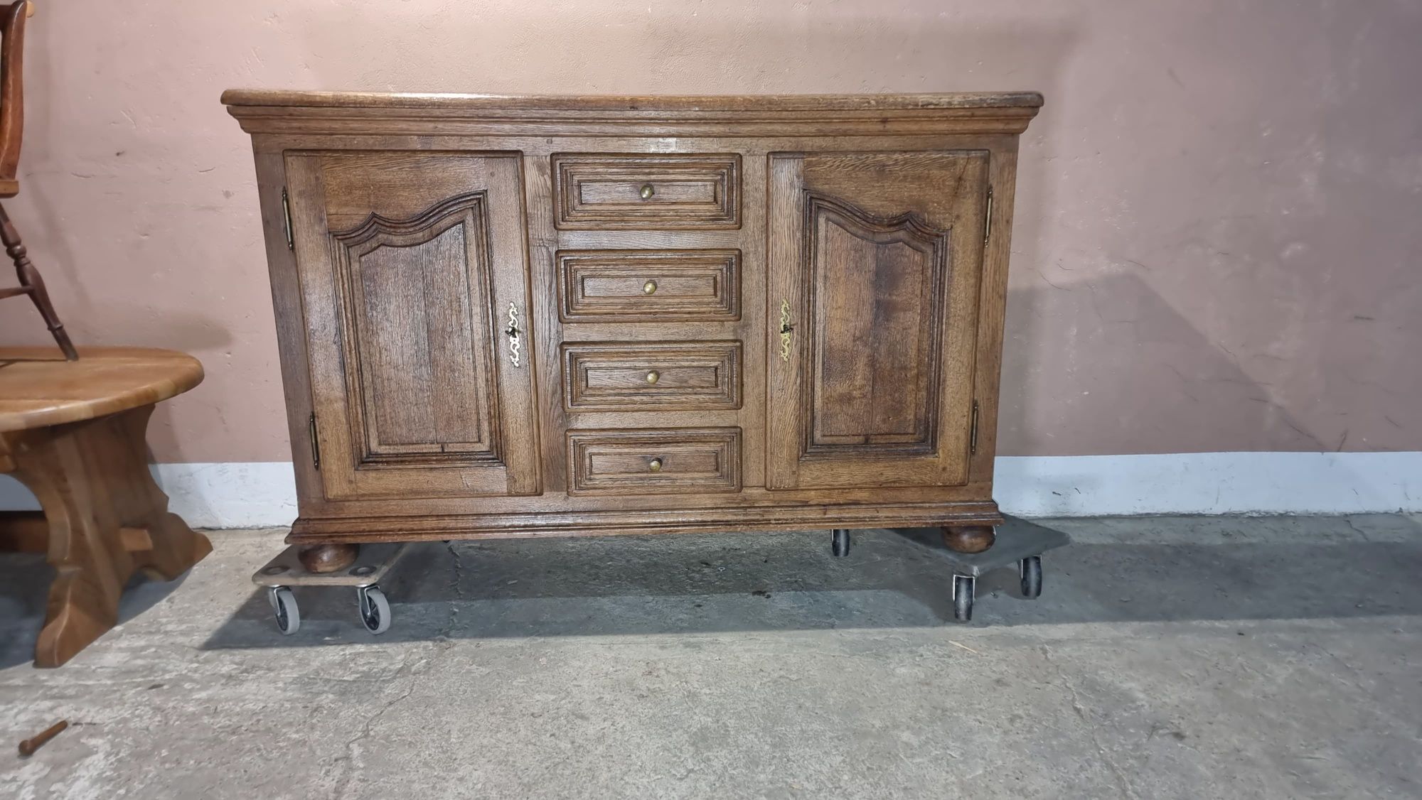 Antyczna Komoda Dębowa