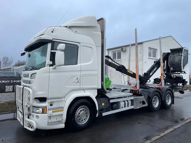 Scania R520 do Drewna