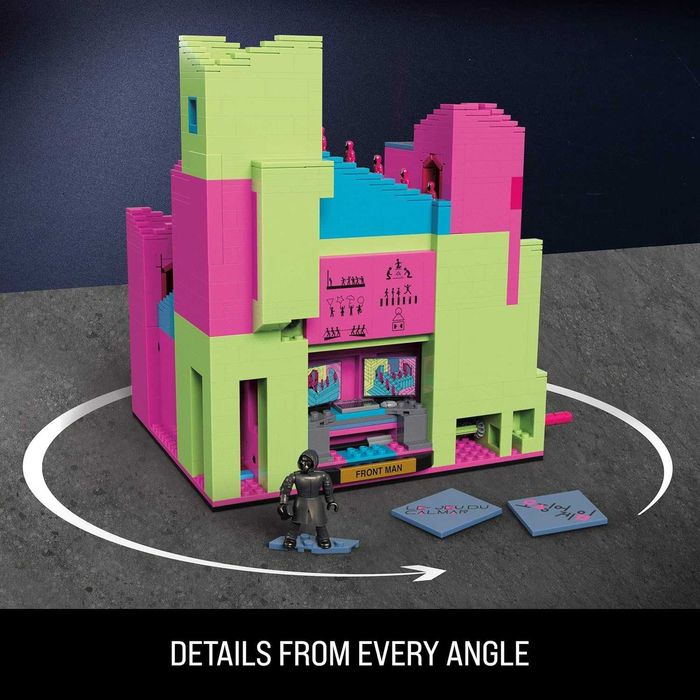 Іграшка Конструктор Гра в кальмара MEGA Squid Game Mattel HYL45