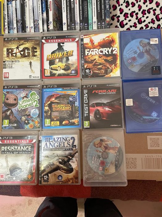 Playstation 3, диски коллекция