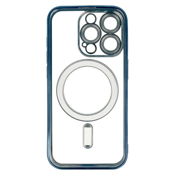 Metallic Magsafe Case Do Iphone 12 Pro Max Niebieski