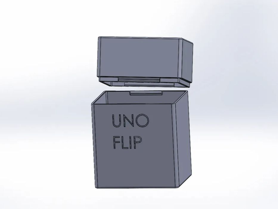 Caixa para Cartas Uno Flip