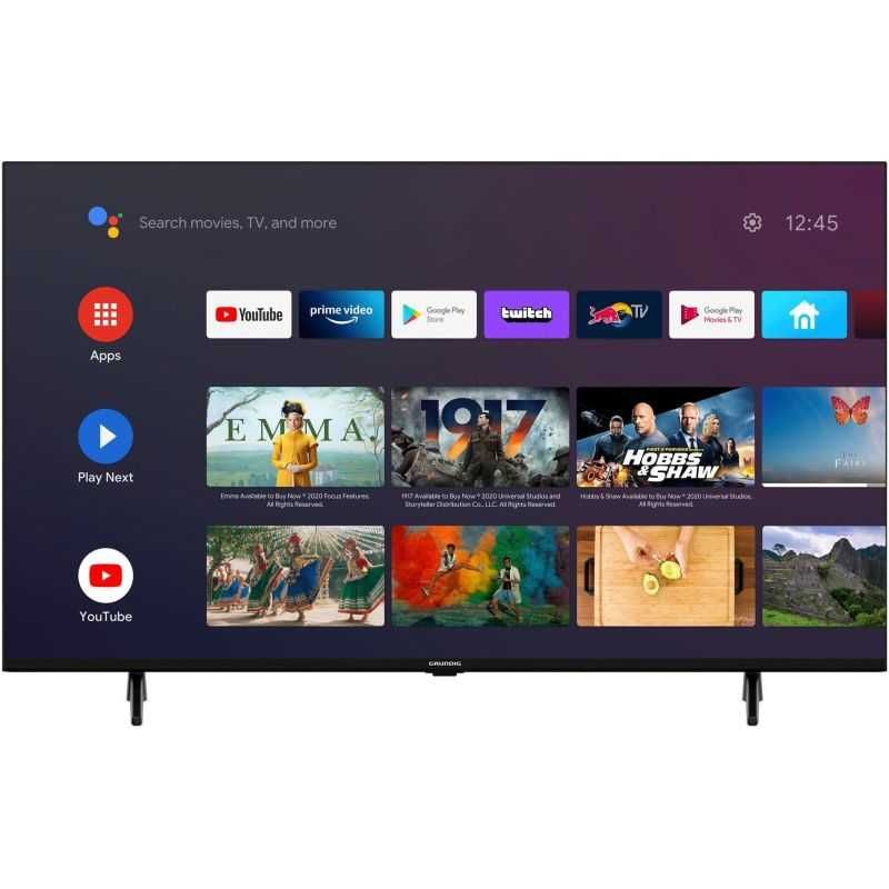 Телевізор 75 дюймів Grundig 75 VOE 73 (4К Android TV T2/S2 60W)