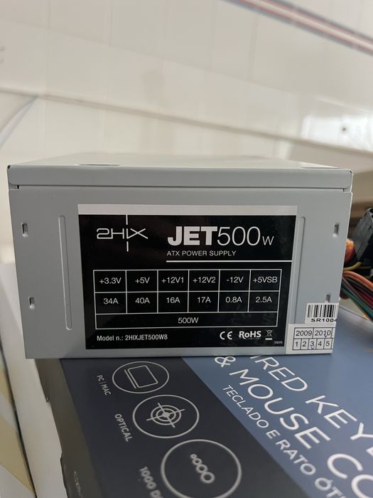 Fonte de alimentação 500W