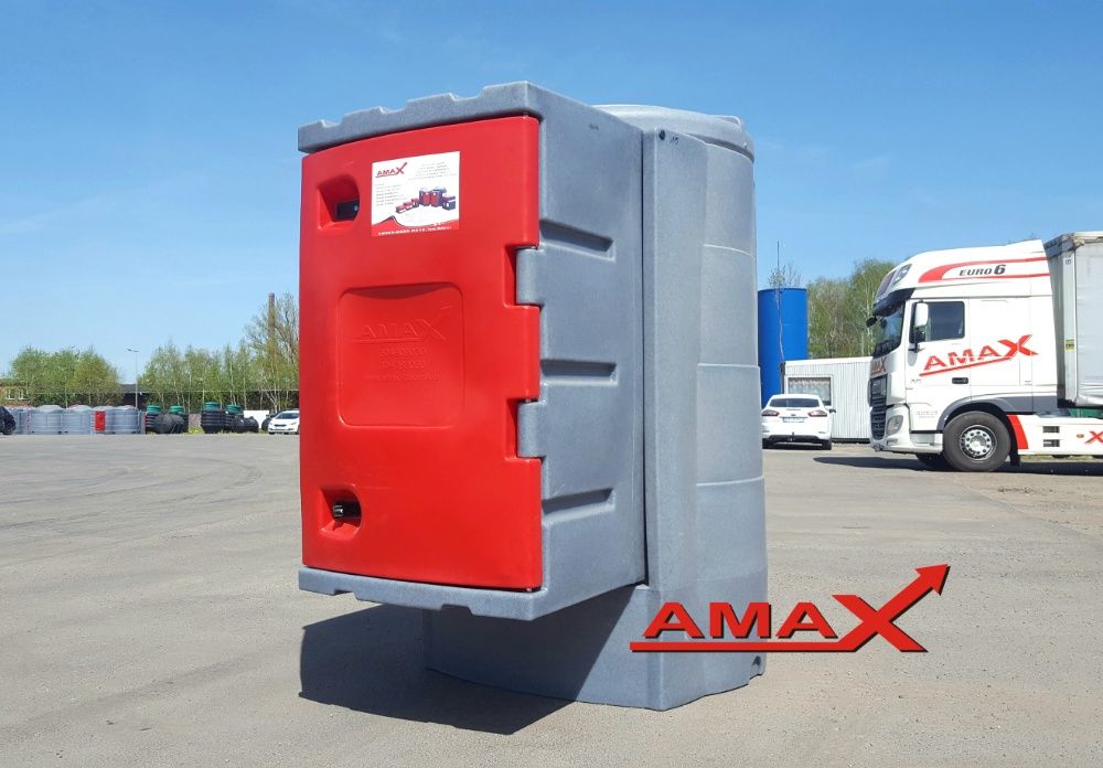 Dwupłaszczowy zbiornik na olej napędowy 1600l, diesel, ON, raty AMAX