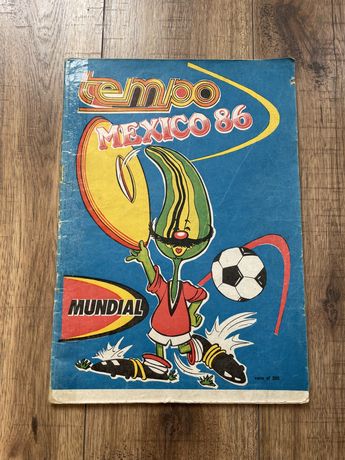 Czasopismo sportowe Trmpo Mexico 86