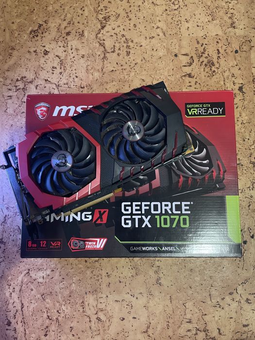 Відеокарта GTX 1070 8 GB MSI