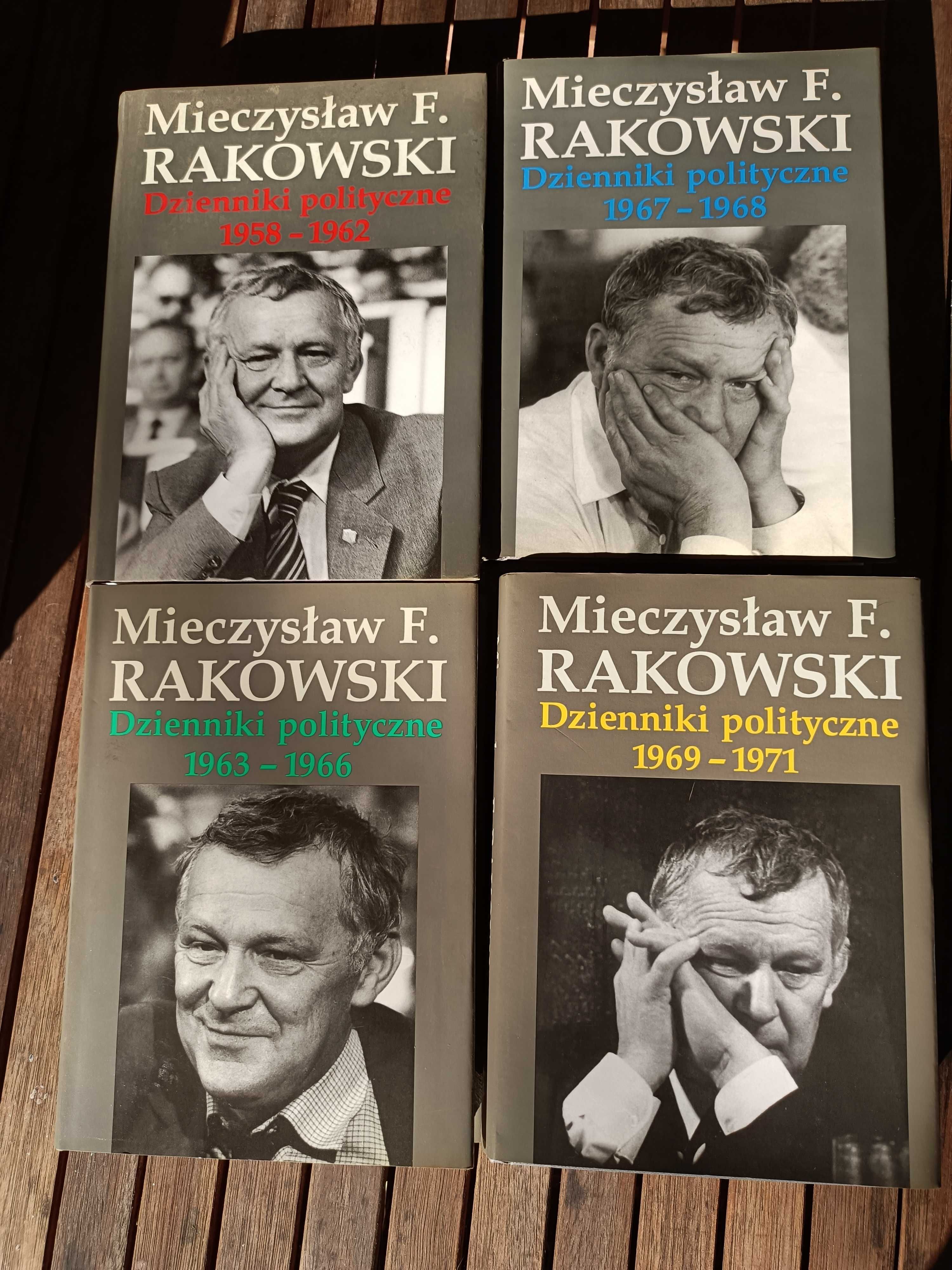 Mieczysław Rakowski Dzienniki polityczne 4 tomy