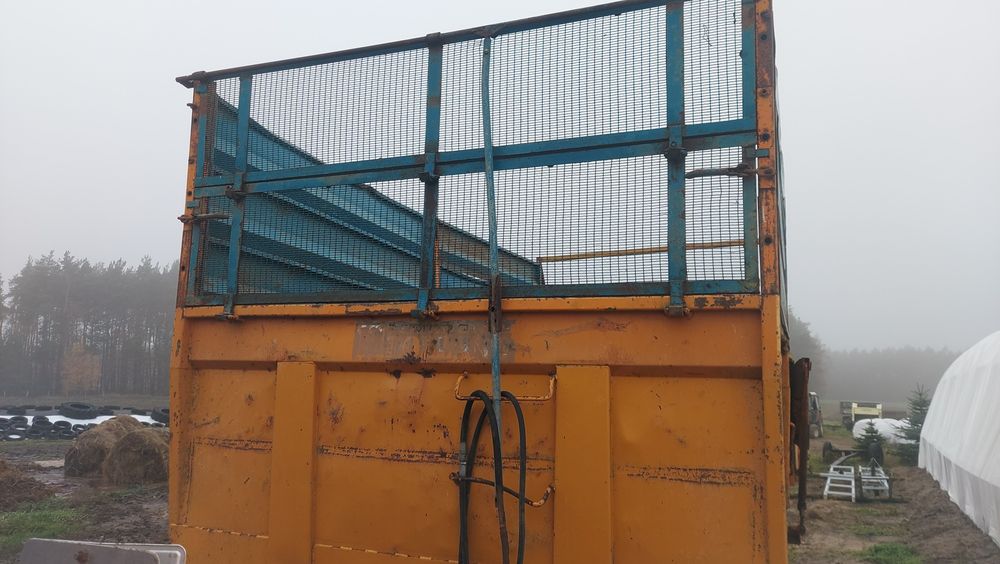 Przyczepa skorupowa Rolland 12 ton tandem