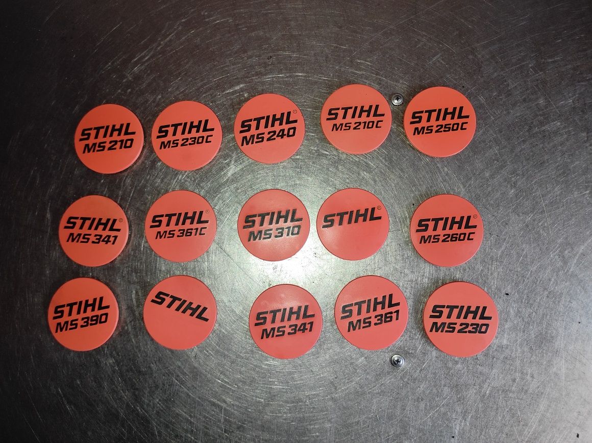 Фирмовие эмблемы логотип штиль Stihl цена за 1 шт.